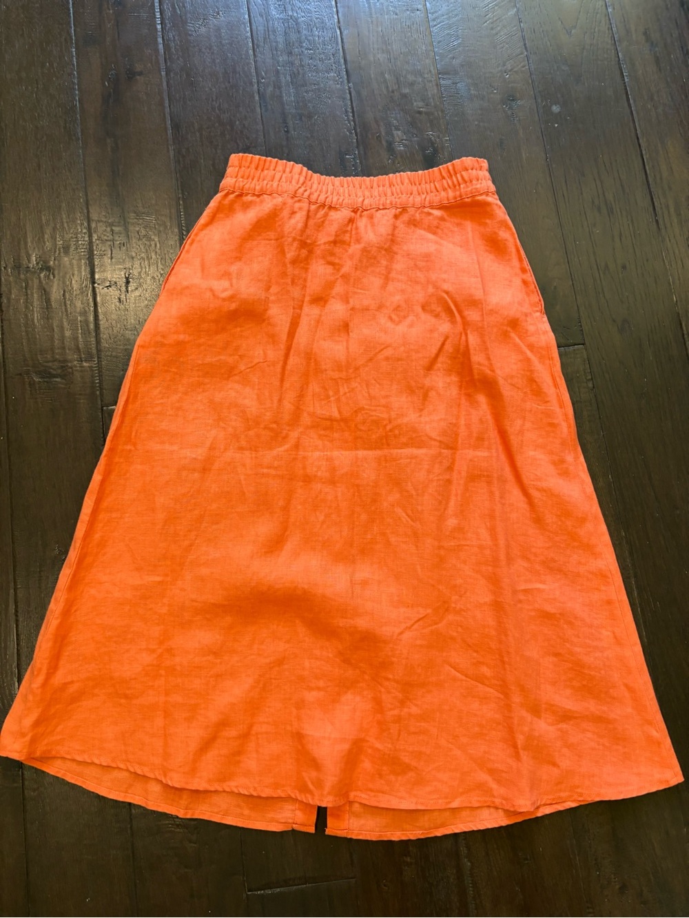 Button-up boho midi skirt- NWOT - Picture 3 of 4